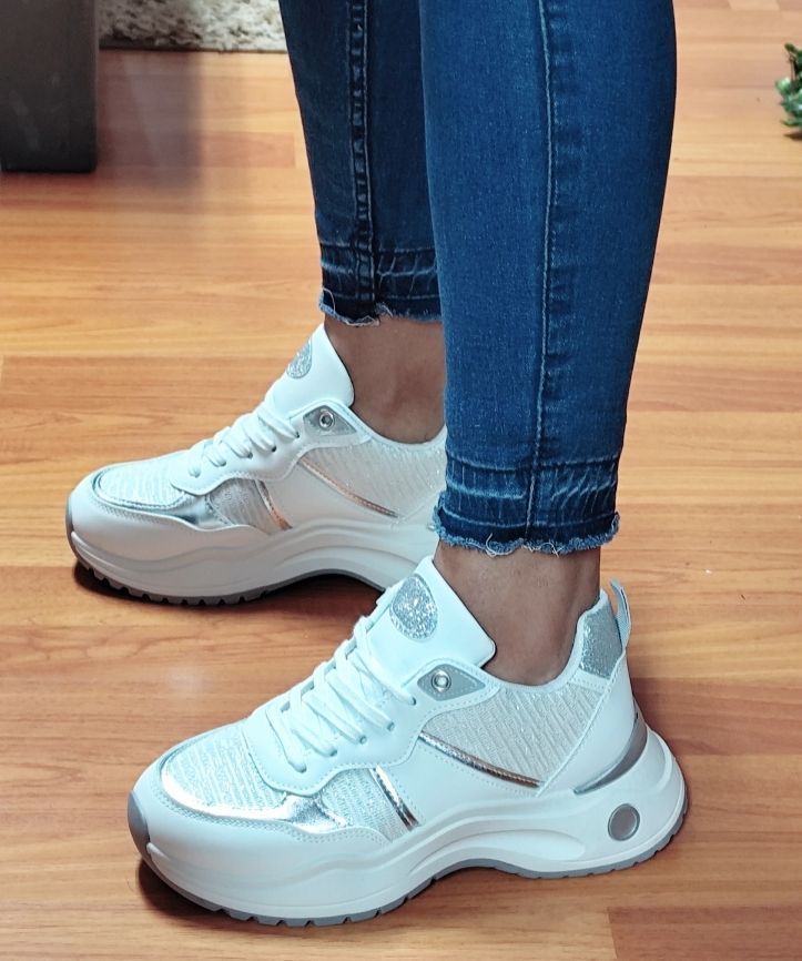 Zapatillas Mujer con Plataforma M450 Horma pequeña-2
