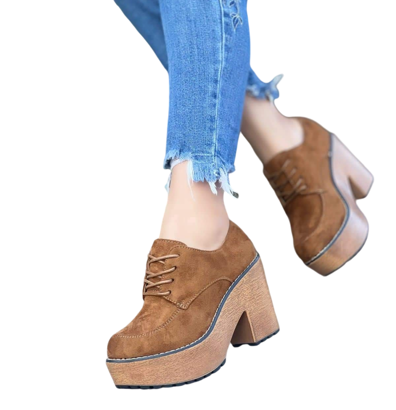 Botin Mujer en Gamuza M389-0