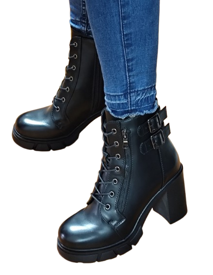Botin Mujer Taco Medio M452-0