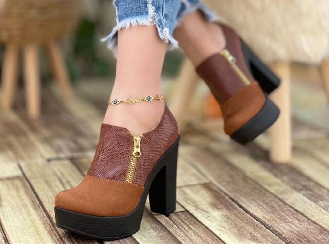 Botin Mujer Taco Alto M385-1