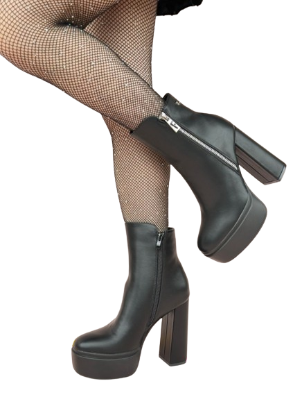 Botin Mujer Taco Alto  M348-3