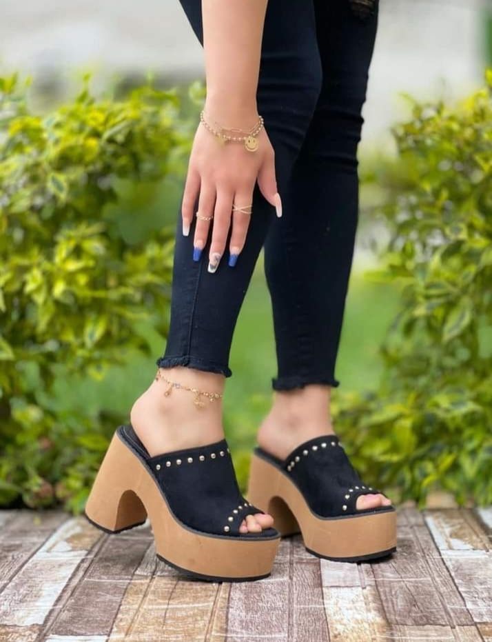 Sandalias Mujer con Plataforma M396 horma Chica-1