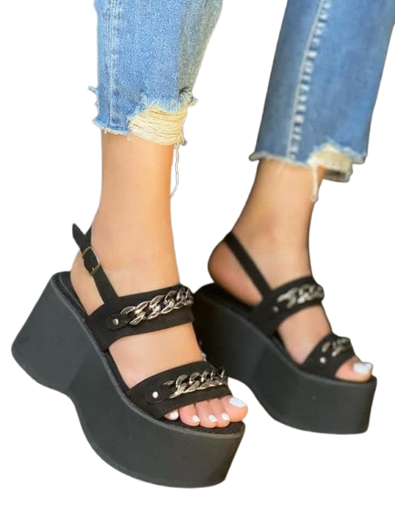Sandalias Mujer  con Plataforma M437-0