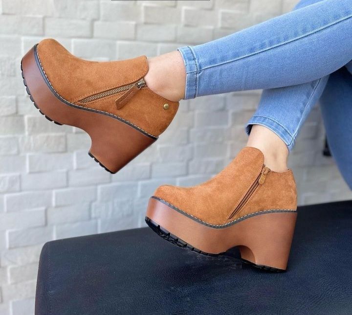 Botin Mujer en Gamuza M361-2