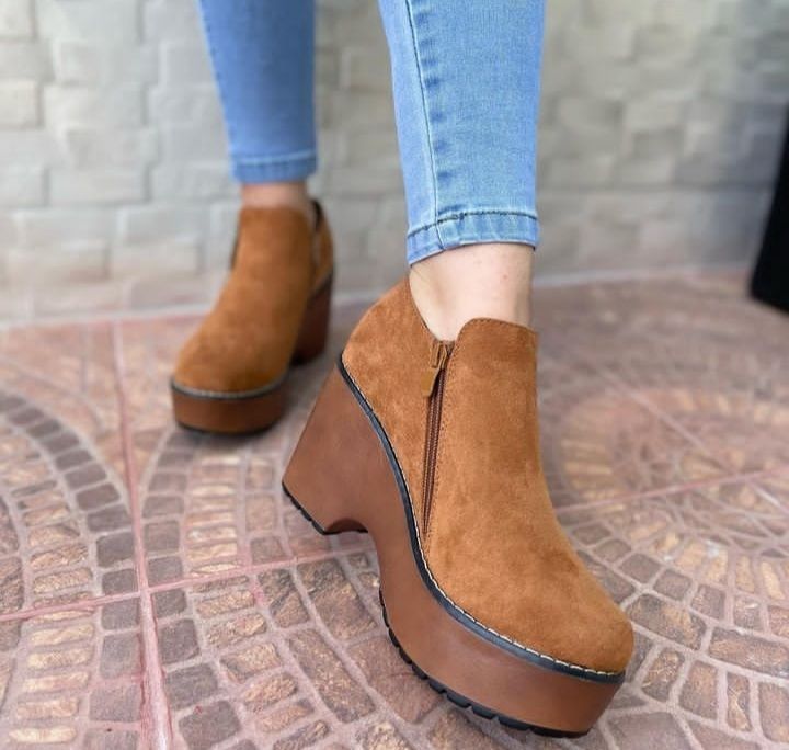 Botin Mujer en Gamuza M361-3