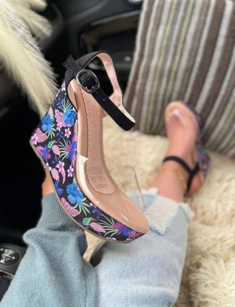 Sandalias Mujer  con Plataforma M406 Horma chica-1