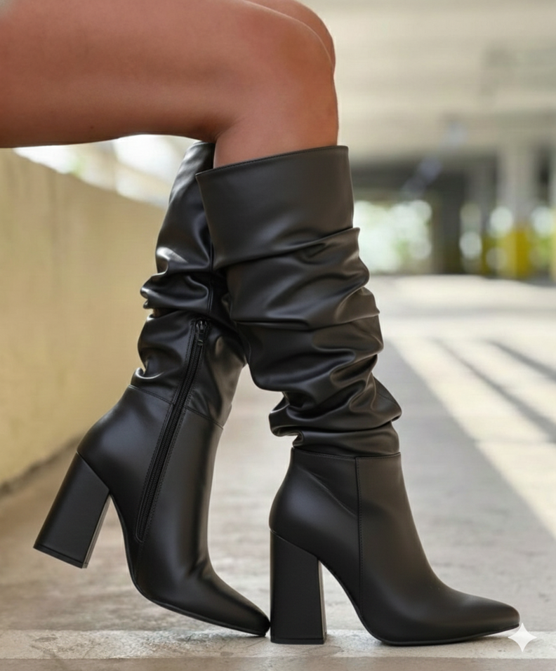 Bota Mujer Taco Alto M568,Horma Pequeña