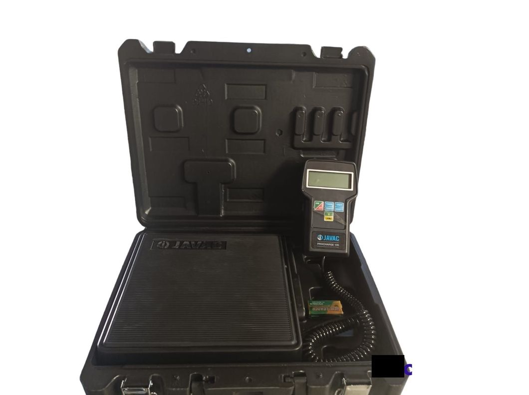 Báscula Pesa para gas Refrigerante 100kgs JAVAC-0