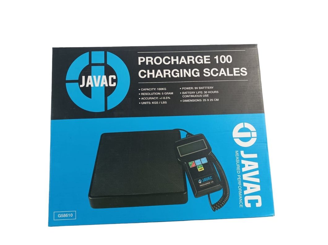 Báscula Pesa para gas Refrigerante 100kgs JAVAC-4
