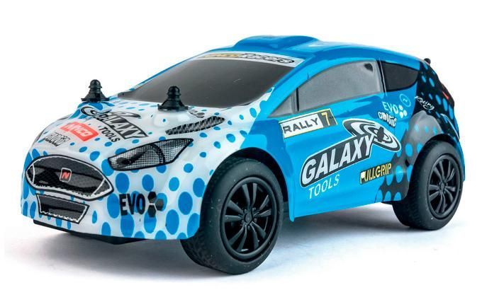AUTO A CONTROL REMOTO 14x7x6cm 1/30 RALLY GALAXY-0