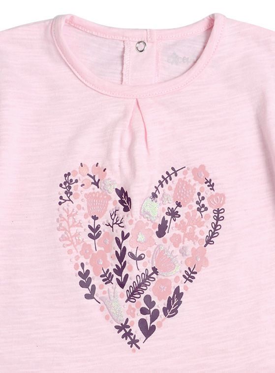 Polera Manga Larga Bebé Niña con Estampado-1