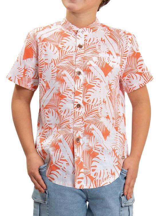 Camisa Tela Niño Algodón-0