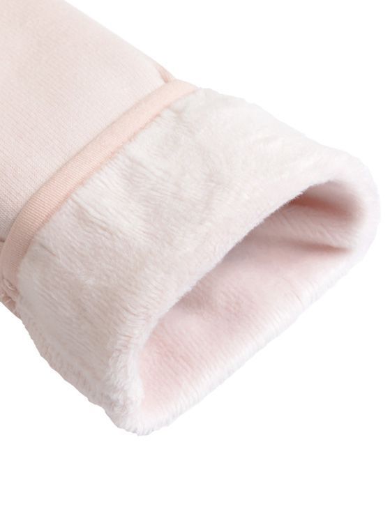Conjunto Polerón y Calza Interior Peludo Bebé Niña-3