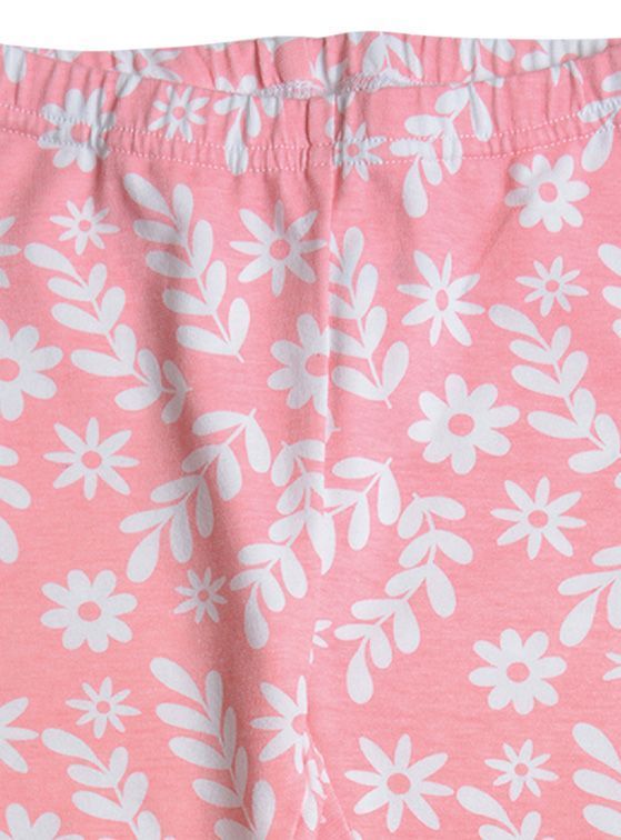 Calza Bebé Niña Algodón Elasticado Estampada-1