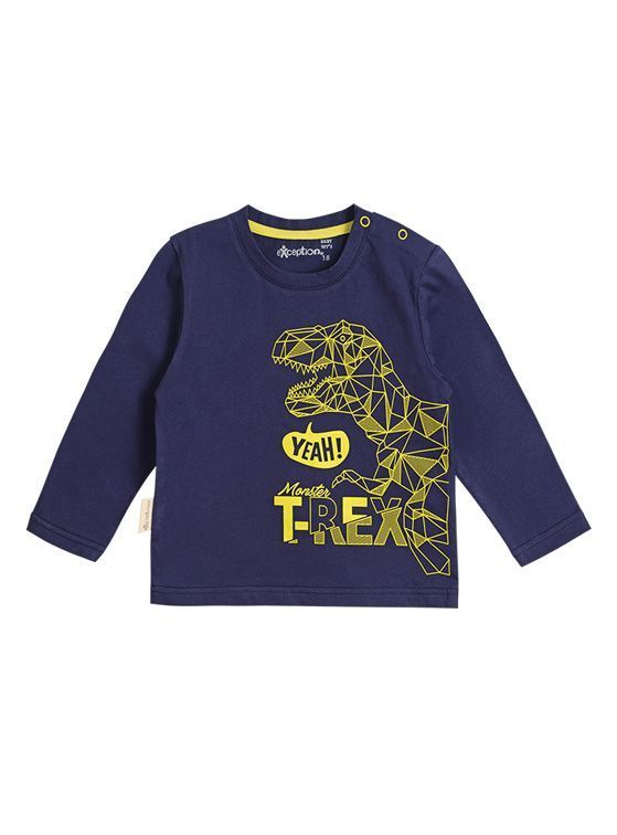 Polera Bebé Niño Dinosaurio-0