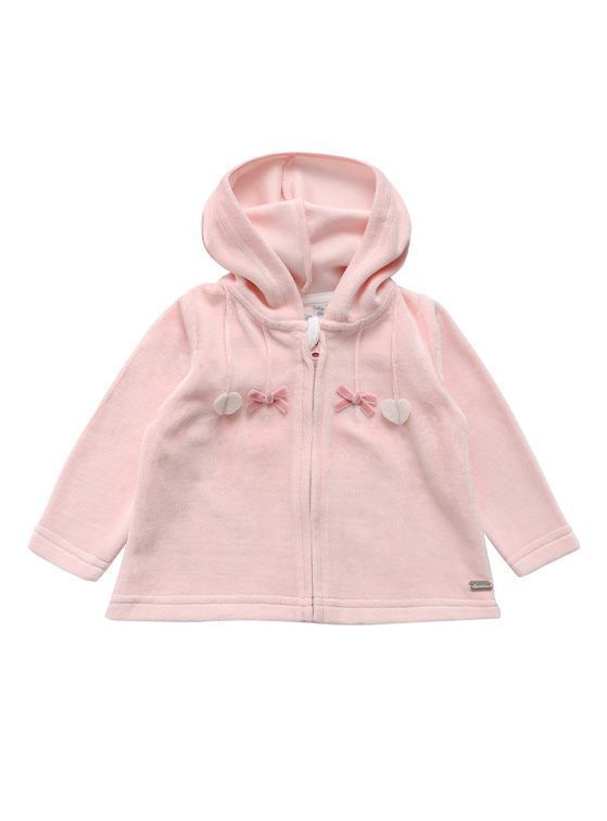 Conjunto Plush Bebé Niña Con Gorro-1