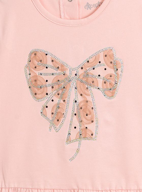 Polera Manga Larga Bebé Niña Cinta-1
