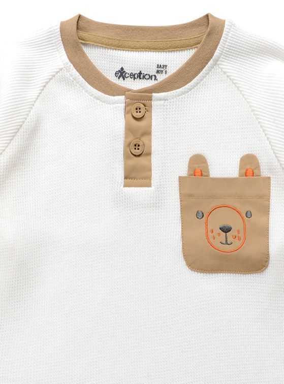 Polera Manga Larga Bebé Niño-1