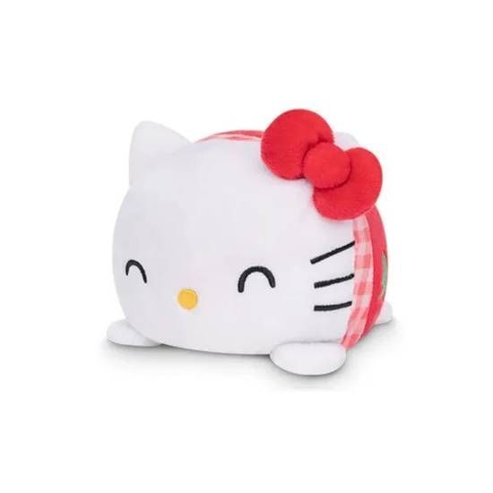Peluche bufanda de invierno hello kitty 2 en 1 de felpa reversible-0
