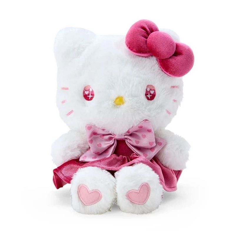 Peluche hello kitty 22cm sanrio original birthday edicion limitada-0