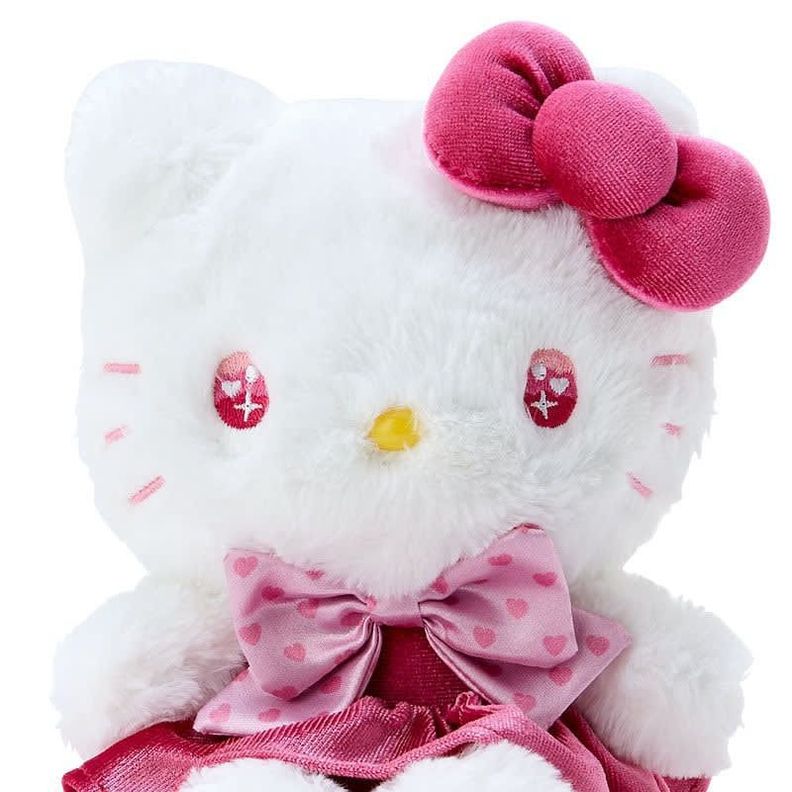 Peluche hello kitty 22cm sanrio original birthday edicion limitada-1