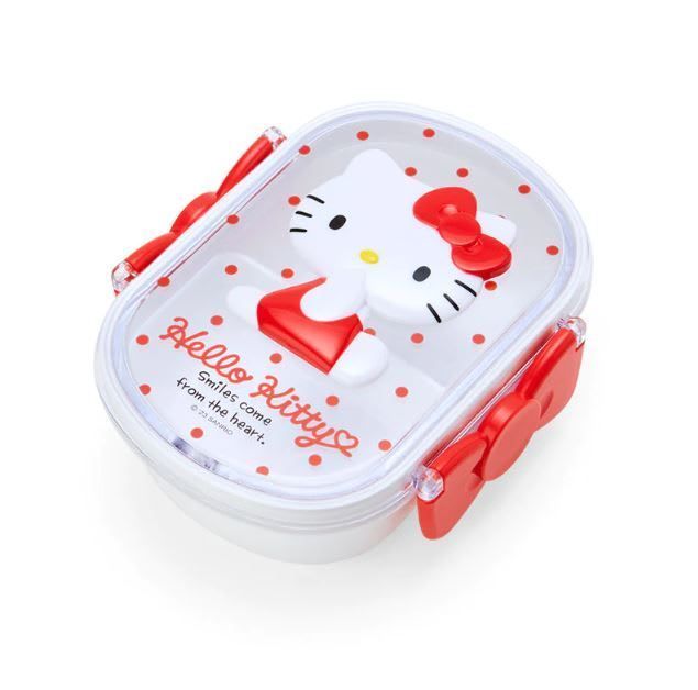 Envase de Colación bento lunch box Hello kitty smiles SANRIO ORIGINAL MADE IN JAPAN-0