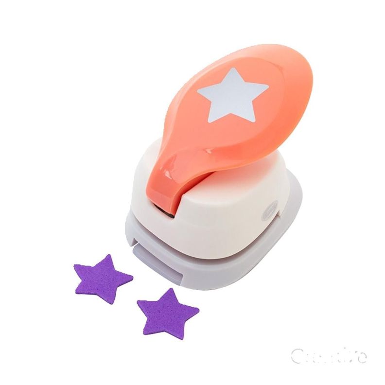 Perforadora Goma Eva y Papel Diseño Estrella 2.54cm-1