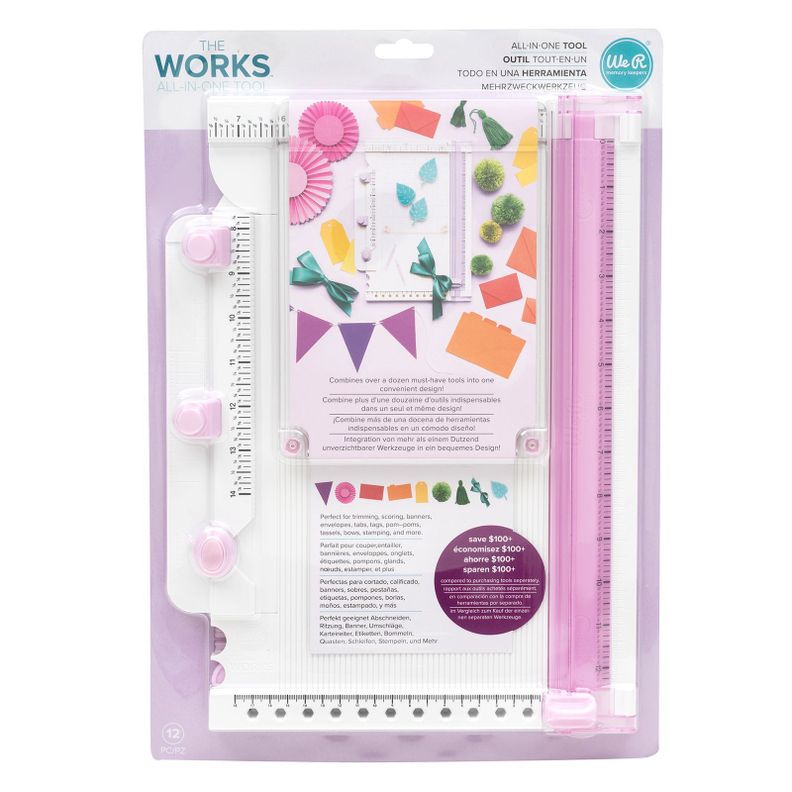 We R Memory Keepers – Guillotina Todo En Uno Lilac-0