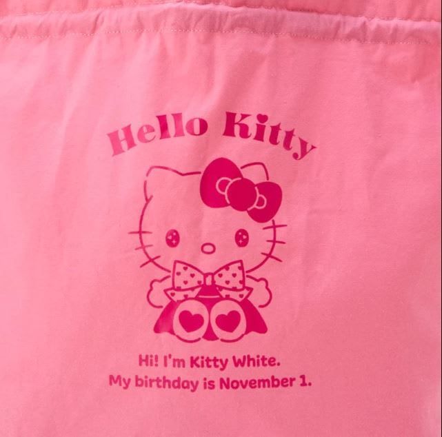 Bolsa tote Bag HelloKitty serie feliz cumpleaños SANRIO ORIGINAL-1