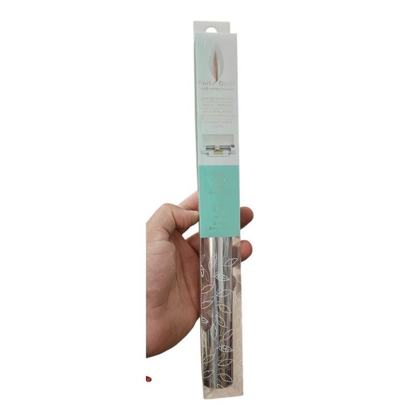 We R Memory Keepers Foil Quill Rollo 30.5 X 243.8CM Plata