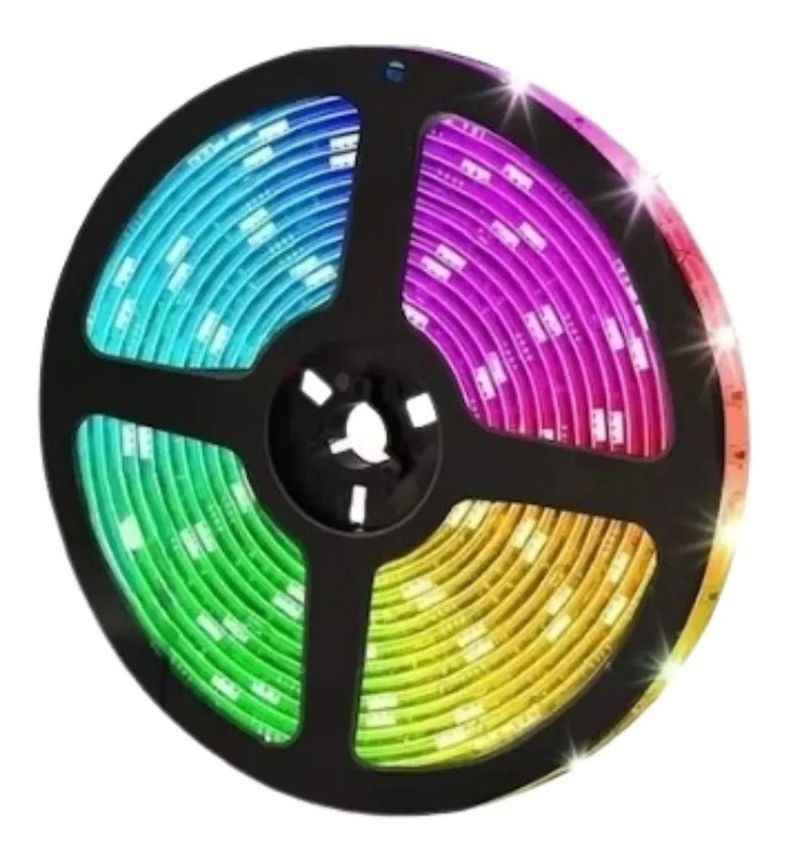 Smart Cinta Tira Led 5mt 16 Colores Luces Inteligentes-0