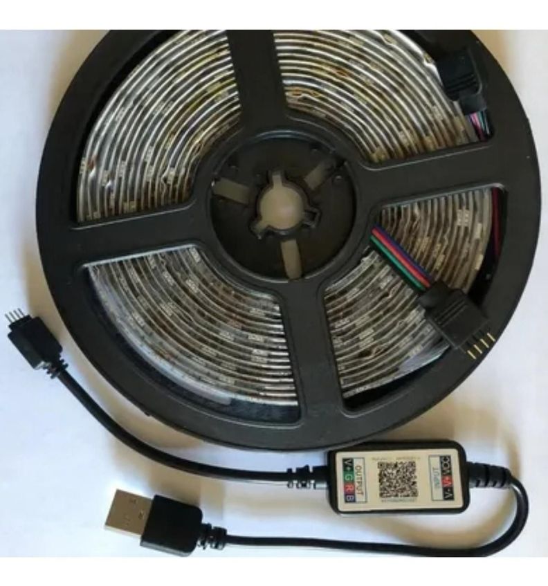 Smart Cinta Tira Led 5mt 16 Colores Luces Inteligentes-2