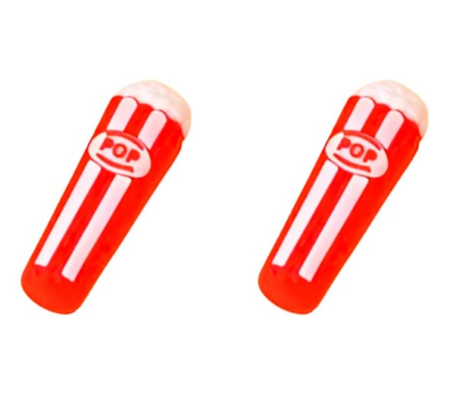 Set 2 Gomas De Borrar Palomitas De Maiz Popcorn Kawaii Cute-0