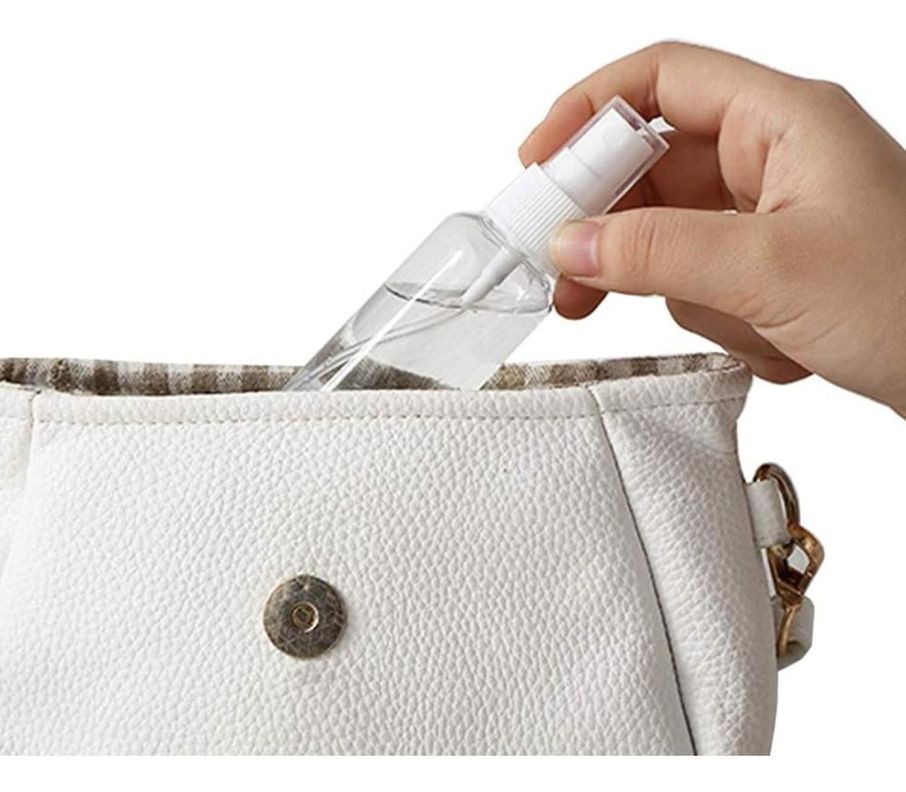 Set 6 Botella De Viaje Pulverizador 100 Ml Transparente-1