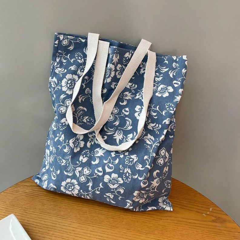 Bolsa De Tela Para Compras Bolsa De Mano Multiuso Diseños-6