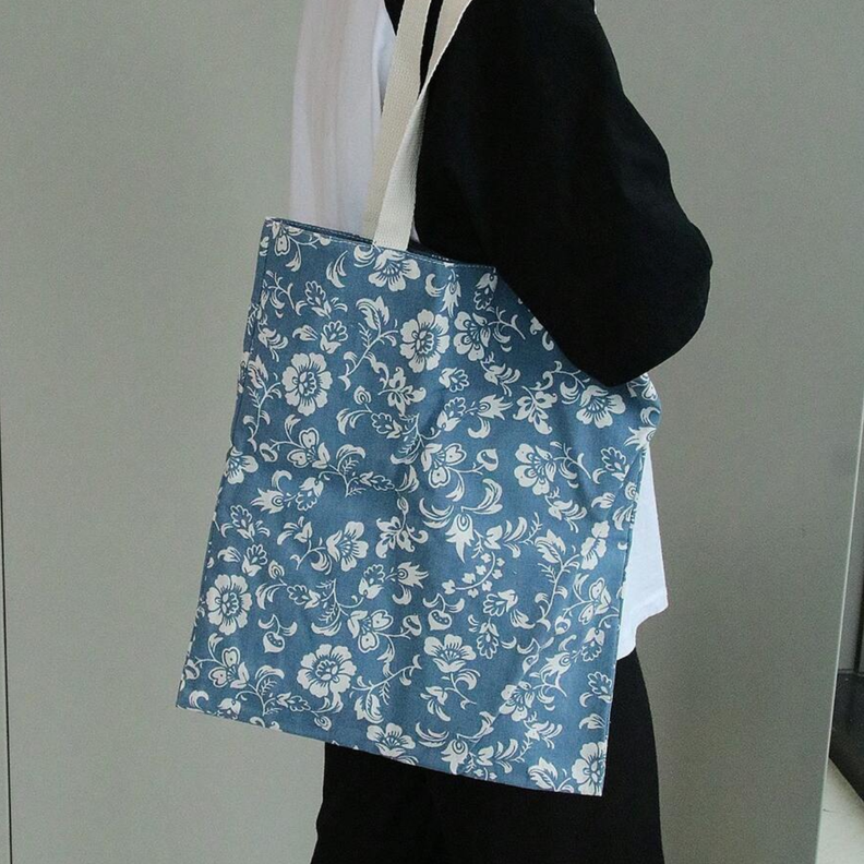 Bolsa De Tela Para Compras Bolsa De Mano Multiuso Diseños-8