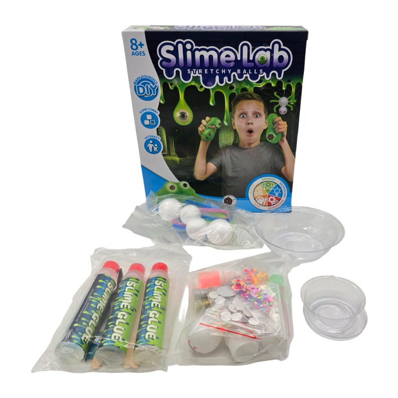 Kit De Ciencia Experimento Completo Slime Stretchy Balls Pro-2