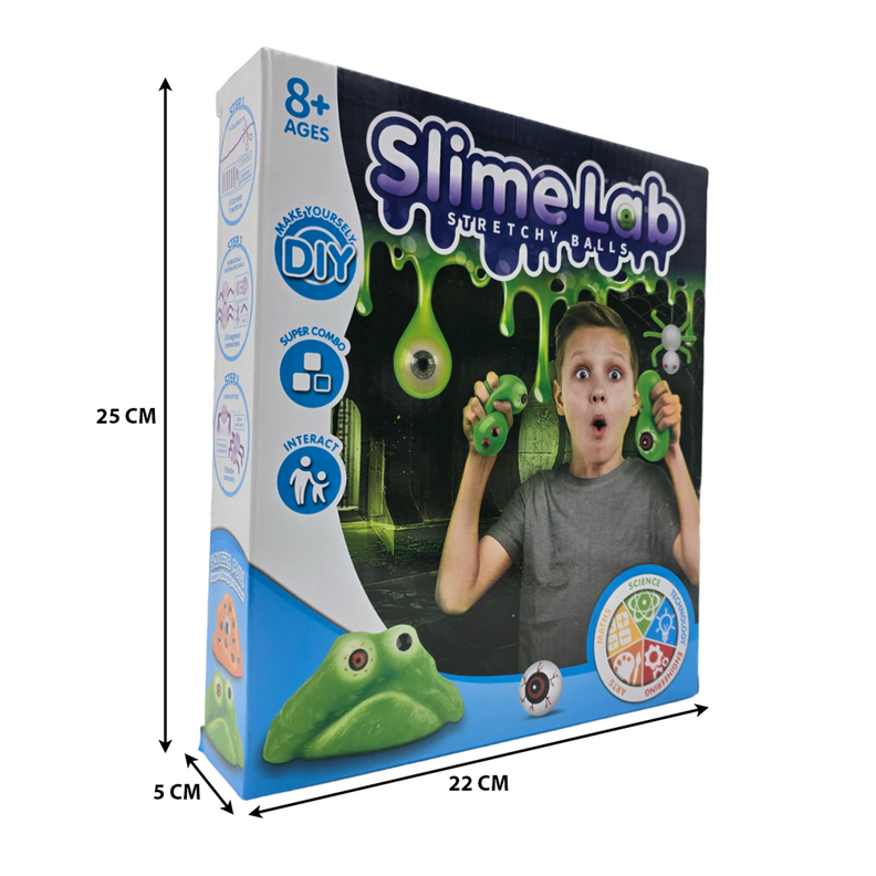 Kit De Ciencia Experimento Completo Slime Stretchy Balls Pro-4