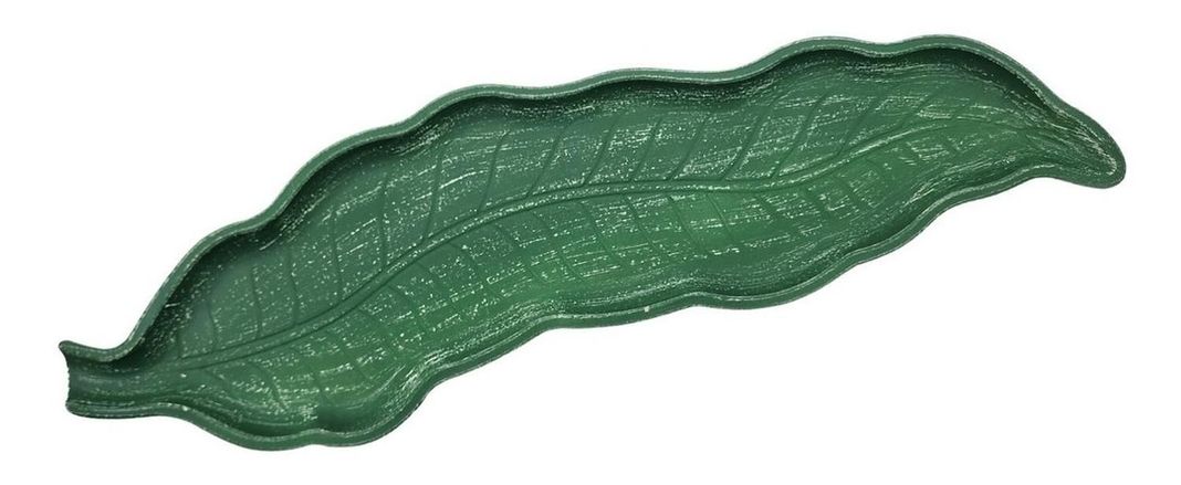 Bandeja Plato Decorativo Hoja Estilo Minimalista Cocina-0