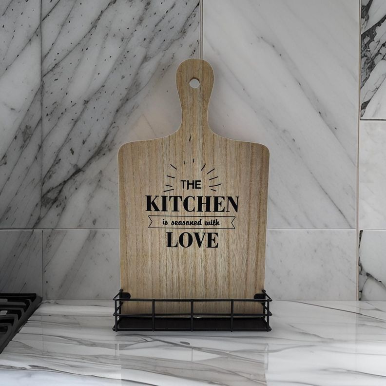 Porta Especiero De Pared Madera Para Cocina The Kitchen Love-3
