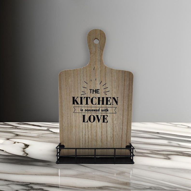 Porta Especiero De Pared Madera Para Cocina The Kitchen Love-4