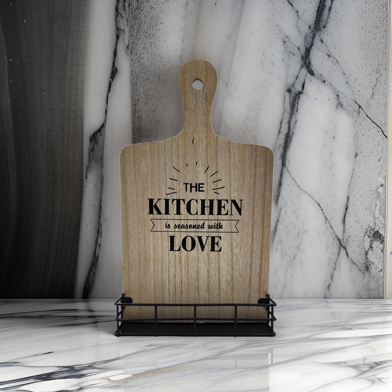 Porta Especiero De Pared Madera Para Cocina The Kitchen Love-5
