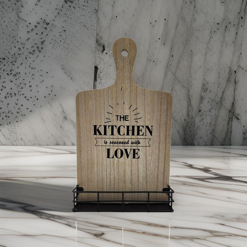Porta Especiero De Pared Madera Para Cocina The Kitchen Love-6