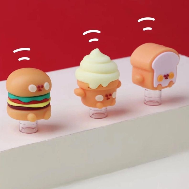 Set 6 Lapices De Alimentos Variados Kawaii Cute-3