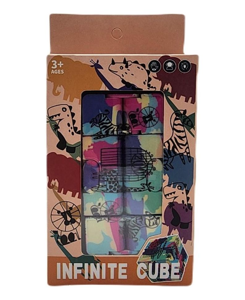 Cubo Infinito Anti Estrés Dado Fidget Infinitas Soluciones-0