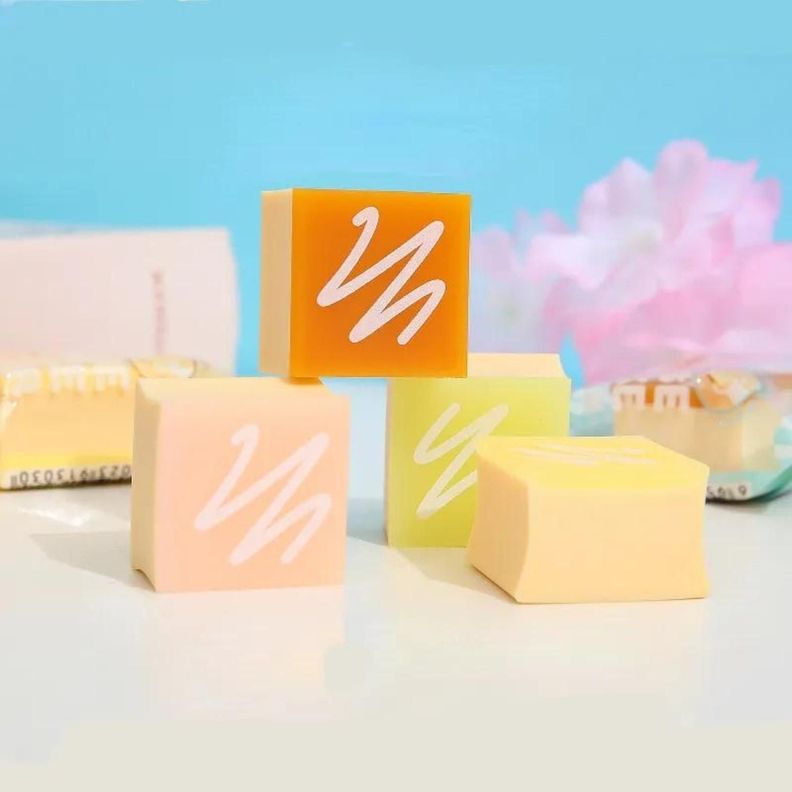 Goma De Borrar Cheese Cake Kawaii Cute Utiles Escolares-6