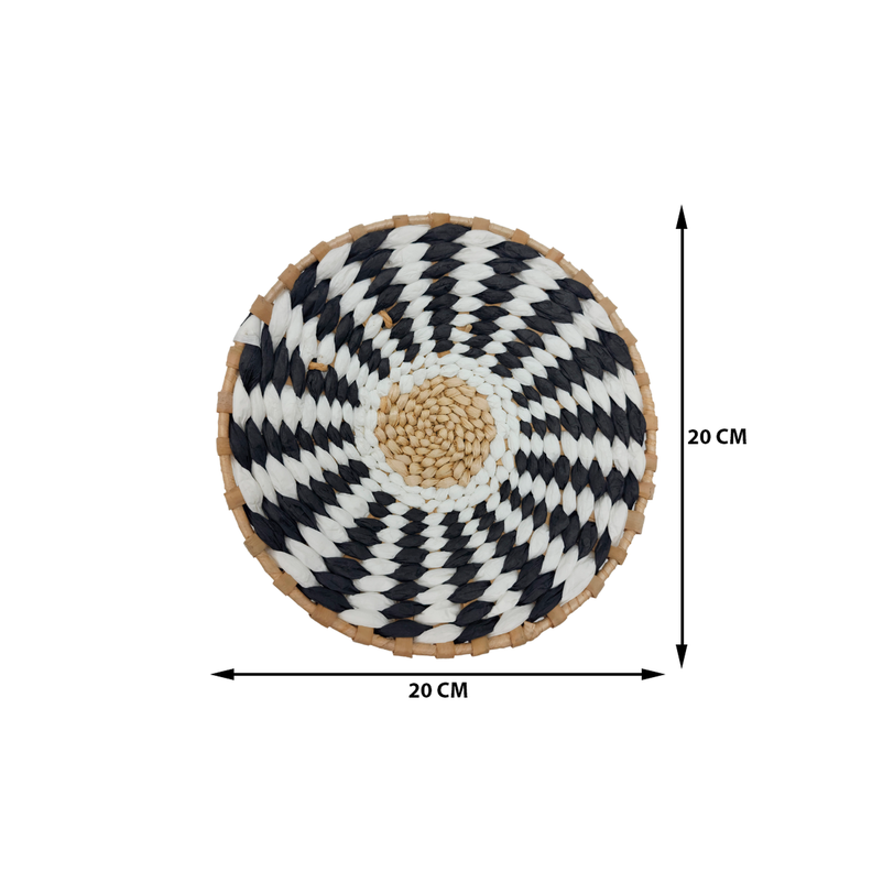 Circulo Decoración De Mimbre Para Pared Casa Terraza Pequeño-7
