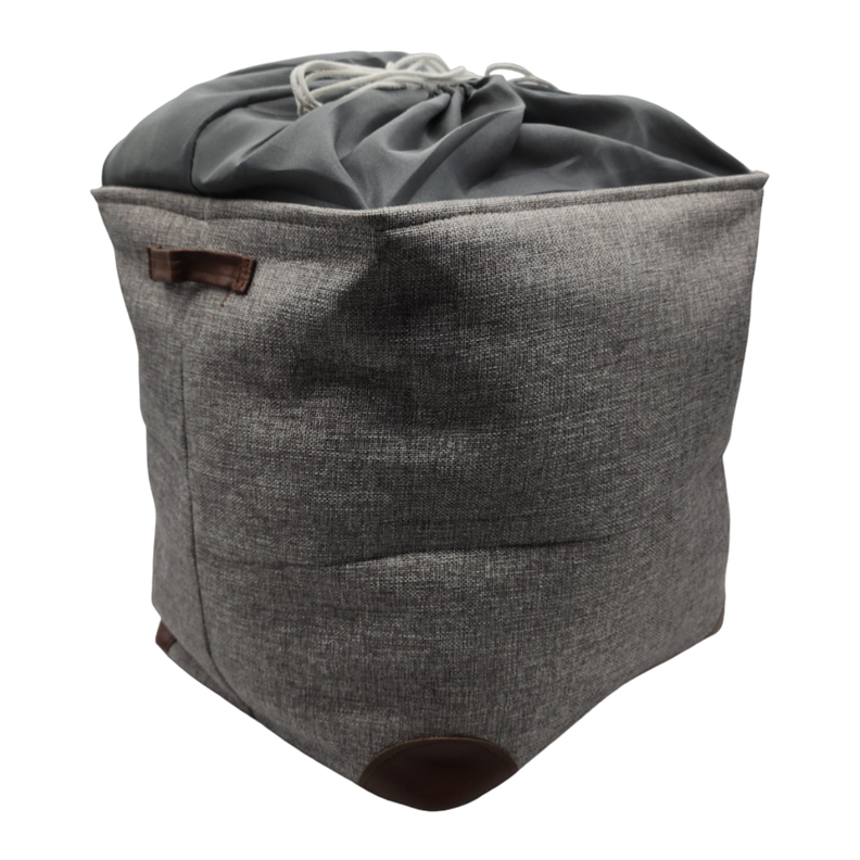 Cesto Canasto Para Ropa Sucia Plegable Organizador De Tela-0