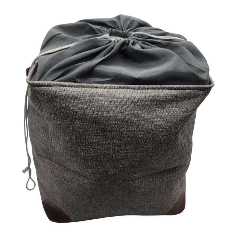 Cesto Canasto Para Ropa Sucia Plegable Organizador De Tela-1