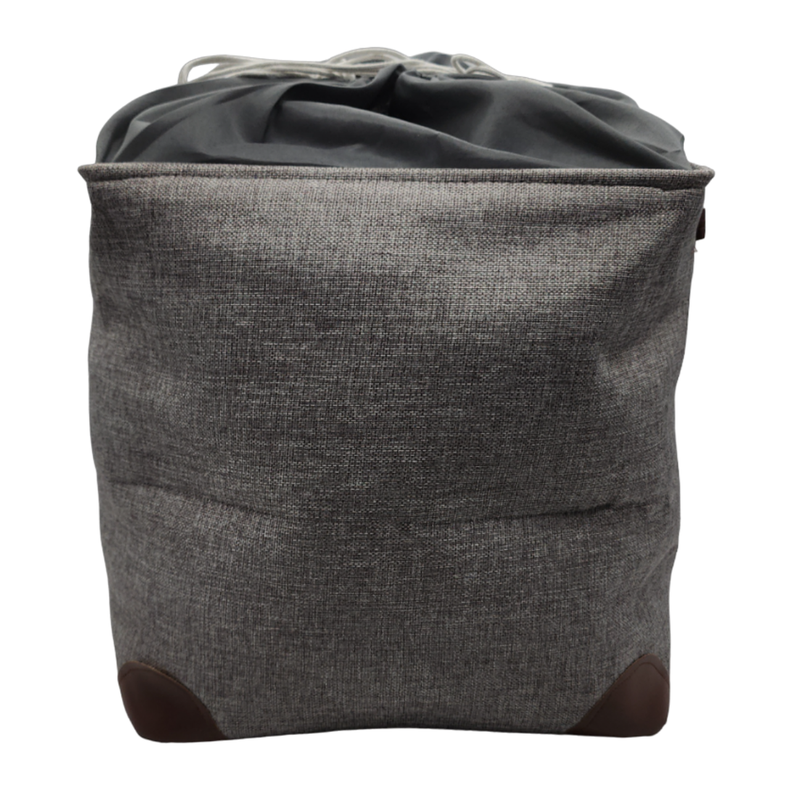 Cesto Canasto Para Ropa Sucia Plegable Organizador De Tela-3